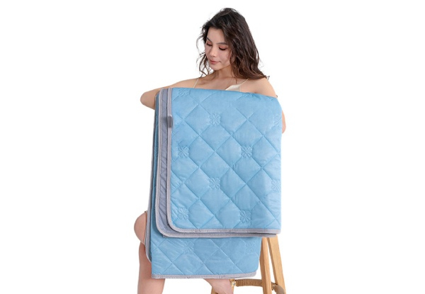 Lightweight Soft Summer Cooling Blanket - Available in Four Colours & Three Sizes