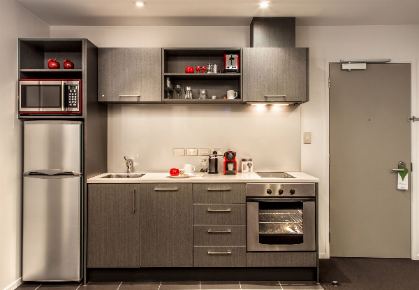 One-Night Park & Stay Package in Auckland's CBD for Two People incl. Car Park, Welcome Chocolate Box, WiFi, Late Checkout, Breakfast, & More - Options for Two Nights & Executive Rooms
