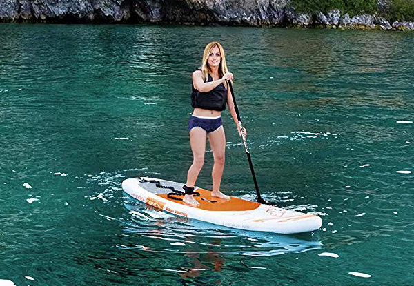 Bestway Hydro-Force Aqua Inflatable Stand Up Paddle Board SUP incl. Oar, Carry Bag & Pump