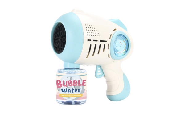 Bubble Machine Bazooka Toy with Light - Two Colours Available