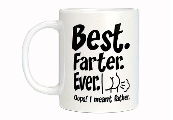 Funny Ceramic Coffee Mug for Father's Day