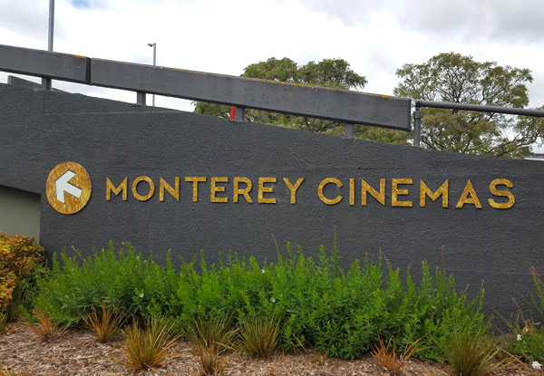 Monterey Cinemas Movie Combo incl. One Ticket & Popcorn - Options for Two Tickets & to incl. Bar Menu Items, Choc Top Ice Cream & Beverages