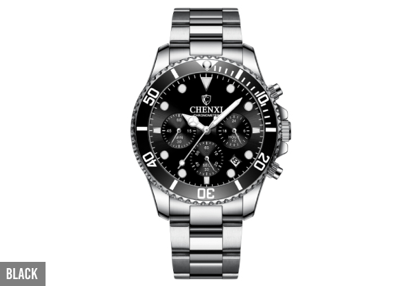 Men's Quartz Non-Mechanical Watch - Three Colours Available