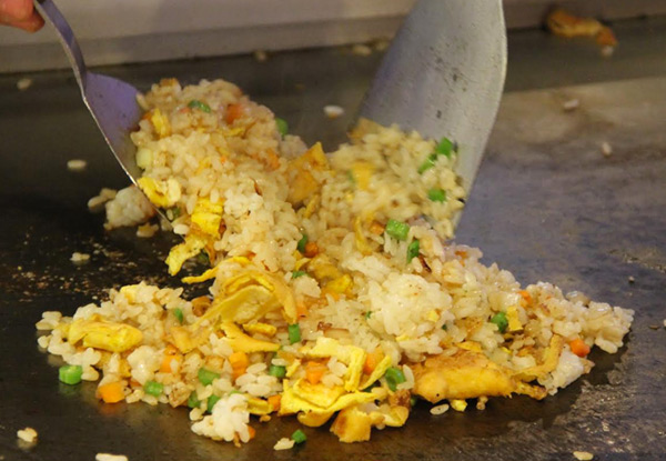 $15 for a Teppanyaki Three-Course Lunch Experience - Options Available for up to Ten People
