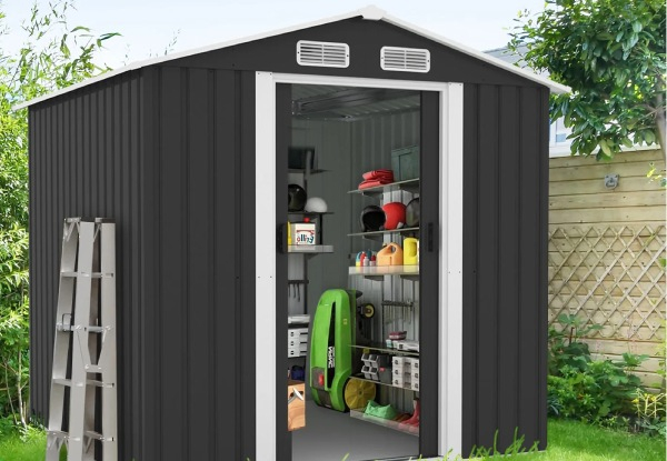 Large Walk-in Garden Storage Shed