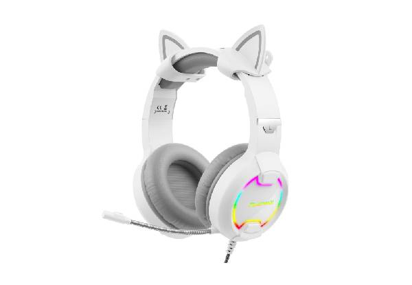 Playmax Pink Taboo Cat Headphones - Two Colours Available