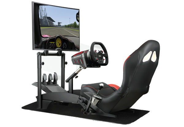Premium Racing Adjustable Gaming Chair with Monitor Stand