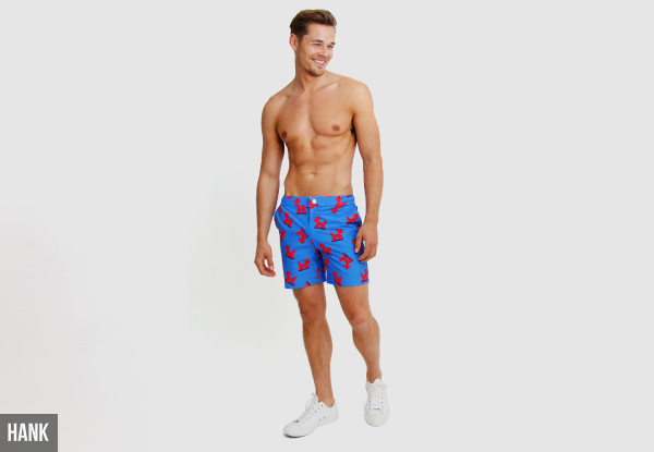 Mosmann Men's Swimming Shorts - Three Styles & Four Sizes Available