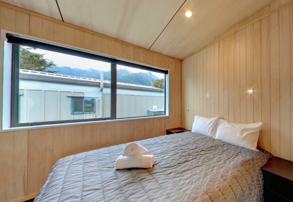 Two Nights Fox Glacier Stay for up to Four People in a Two Bedroom Motel incl. Late Checkout, Parking & WiFi - Options for Self-Contained Unit for Two People
