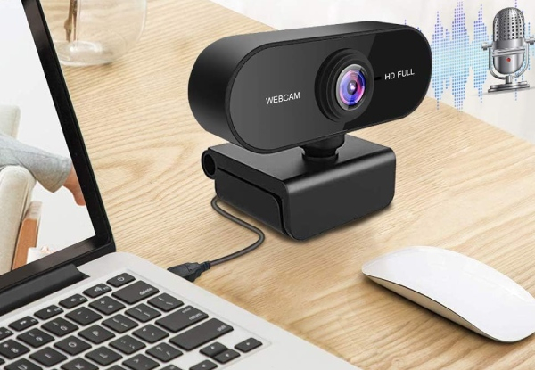 1080P HD Webcam for PC with Microphone