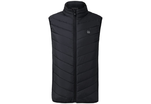 Heated Vest - Four Sizes & Two Colours Available