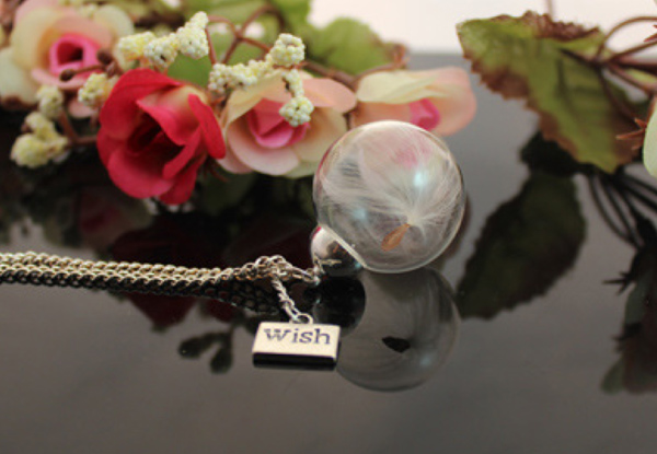 $17 for a Dandelion Wish Necklace (value $89)