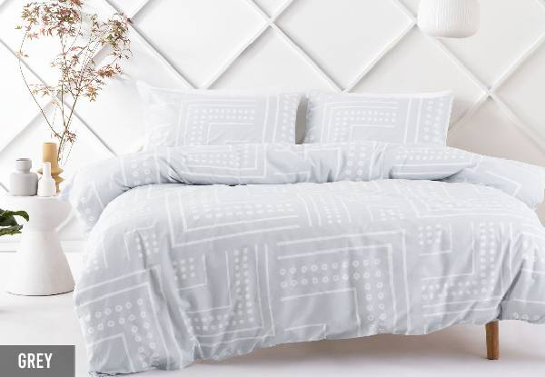 Reed Super King Duvet Cover Incl. Pillowcase - Two Colours Available