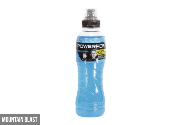 12 Powerade Drinks - Two Flavours Available (Essential Item)