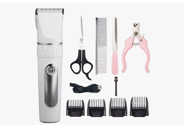 Electric Pet Hair Shaver Trimmer Set - Four Colours Available