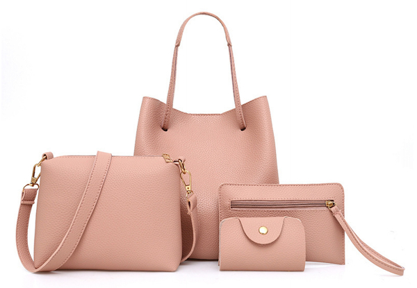 Shoulder Tote Bag Set - Available in Five Colours & Option for Two-Pack