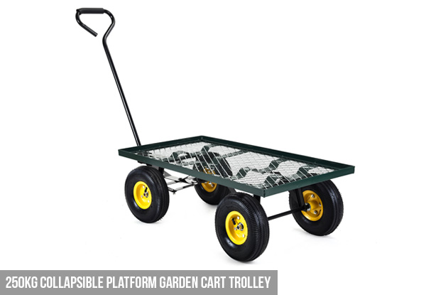 Garden Trolley Cart - Three Options Available