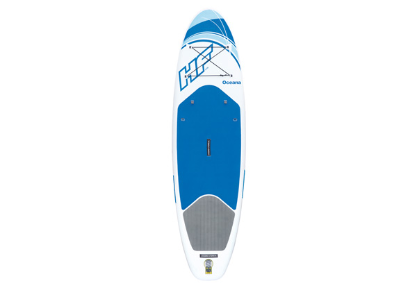 Pre-Order Bestway Inflatable Two-in-One 3M SUP Board & Kayak incl. Pump, Seat, Leash & Oar with Free Delivery