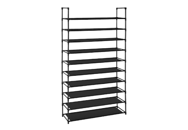 10-Tier Extra Wide Shoe Rack