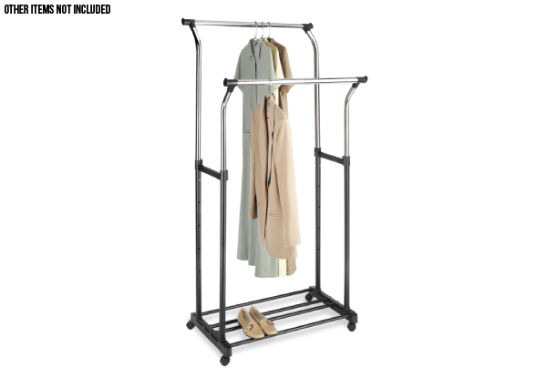 Double Garment Rack with Free Delivery
