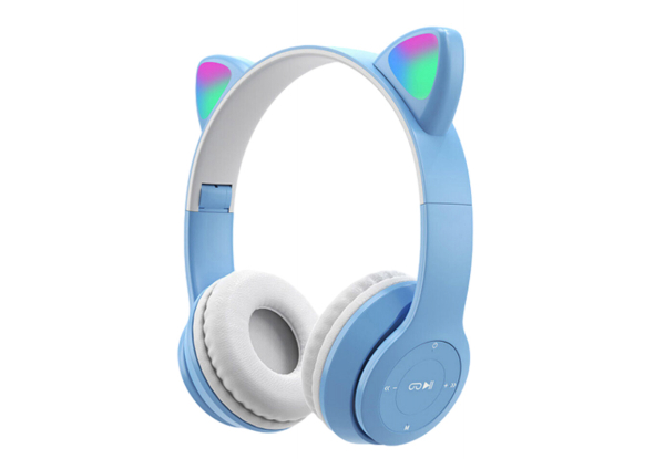 Wireless Cat Ear Bluetooth Headphone - Available in Four Colours & Option for Two