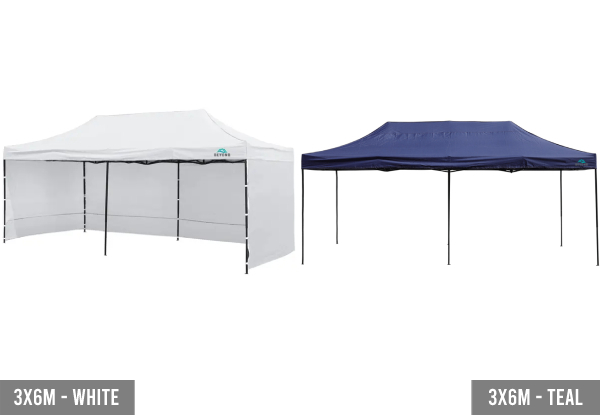 Beyond Gazebo with Three Side Walls - Four Colours & Three Sizes Available