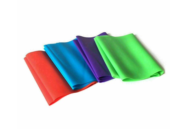 Four-Pack of Yoga Resistance Bands