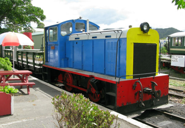 Two Adult Tickets for the World Famous Train Ride In Kawakawa - Option for a Family Pass