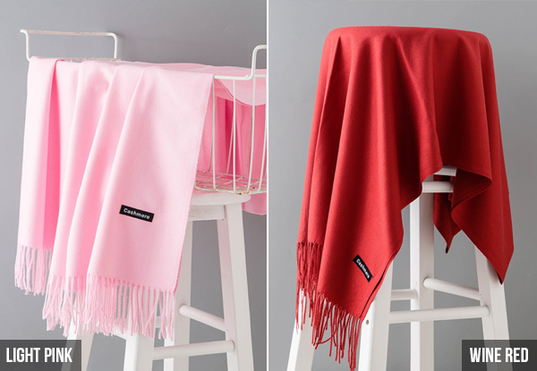 Cashmere Scarf - 20 Colours Available