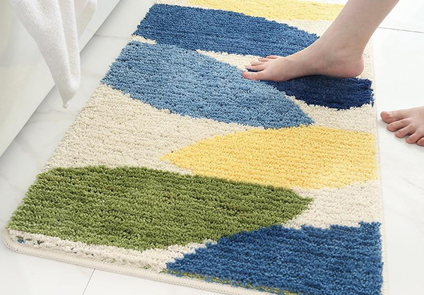 Non-Slip Absorbent Microfiber Rug - Four Options Available