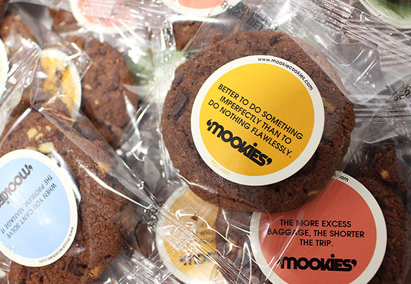 12 Mookies Cookies - The Deliciously Motivating Cookie - Options for up to 50 Cookies