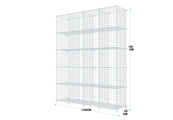 20-Piece Cube Storage - Two Colours Available