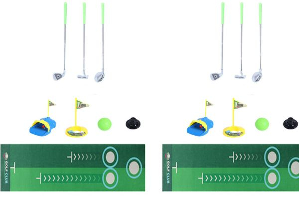 Kid's Mini Golf Game Practice Toy Set - Option for Two-Set