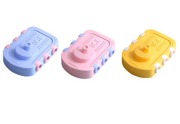 Reusable DIY Silicone Mini Popsicle Mould - Three-Colours Available & Option for Two-Pack