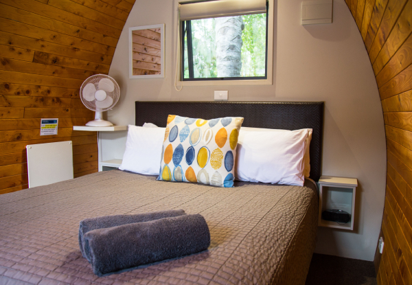 Two-Night Stay for Two People in a Deluxe Cabin at Hot Water Beach - Available Monday to Sunday
