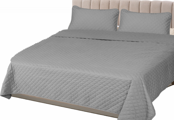 DreamZ Bedspread Coverlet Set - Available in Two Colours & Two Sizes