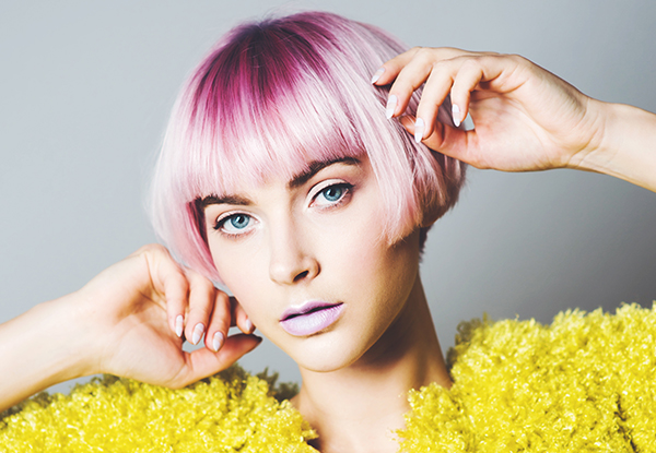 Creative Colour Package incl. All Over or Multiple Colours, Lock Treatment, Style Cut, Head Massage & Blow Wave - Seven Locations Available
