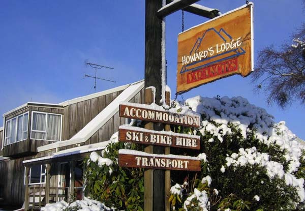 Two-Night Double/Twin En-suite Tongariro National Park Getaway for Two incl. Continental Breakfast, Late Checkout & Winter Gear Hire - Options for up to Five & 10 People - Valid from 25th June 2021