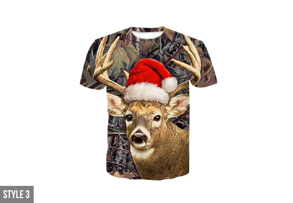 Children's Christmas T-Shirt - Eight Styles & Seven Sizes Available