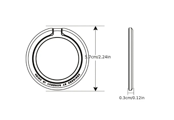 Magnetic Phone Grip Stand