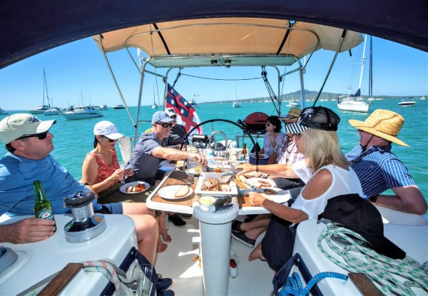 Auckland Harbour Lunch Cruise for One Person incl. a Certified Master Chef Prepared Gourmet Meal - Option for Sunset Gourmet Dinner Cruise - Valid from 5th November
