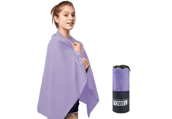 Quick Dry Sports Towel - Five Colours Available