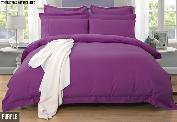 1000TC Ultra Soft Duvet Cover Set - Five Sizes & Extra Pillowcase Options Available