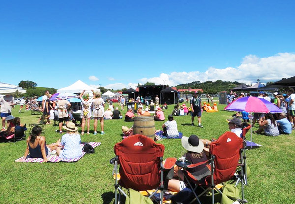 $25 for Two Adult Tickets to the Matakana Wine, Beer & Food Festival – Saturday 4th OR Sunday 5th of March