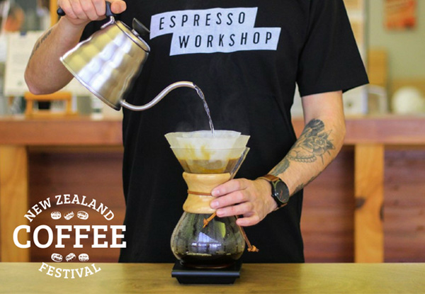 Entry Ticket for One to The New Zealand Coffee Festival 2018
