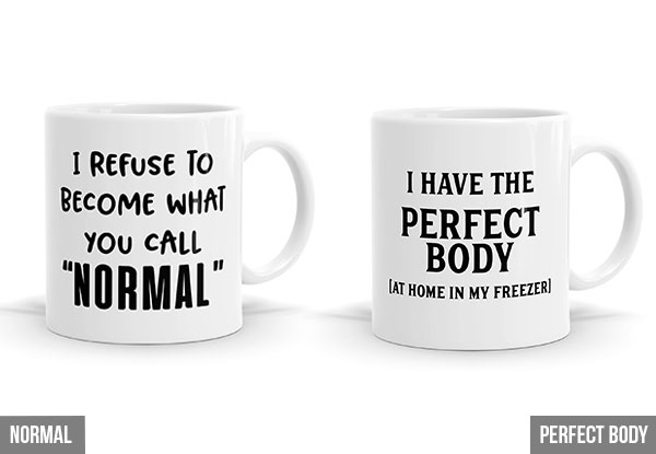 Bespoke Art Humour Mugs - 20 Styles Available