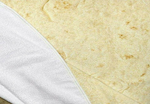 Tortilla Themed Blanket