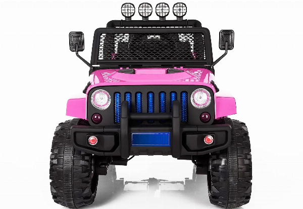 Kids Ride-On Jeep with Built-in Music - Two Colours Available