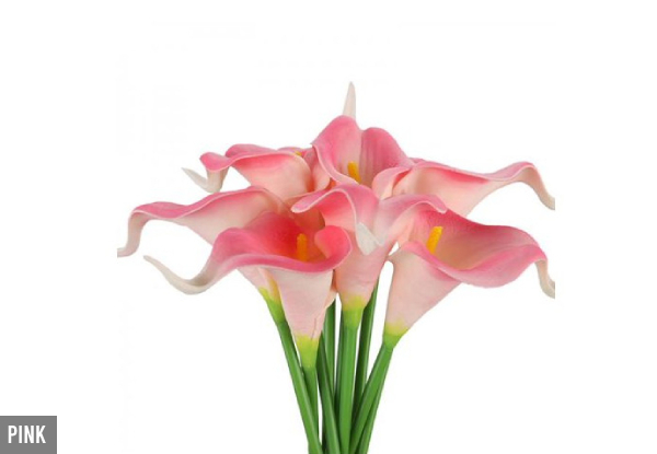 Calla Lillies Artificial Flower Decor - Available in Eight Colours