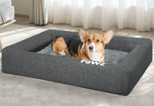 Pawz Washable Memory Foam Pet Bed Cushion - Four Sizes Available